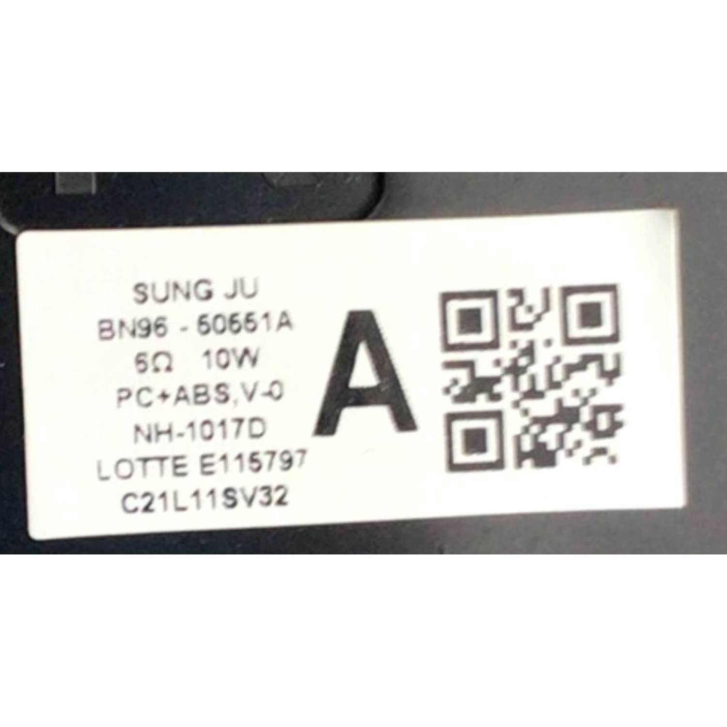 KIT DE BOCINAS PARA TV SAMSUNG ( 2 PZ ) / NUMERO DE PARTE BN96-50551A / BN63-18623X / BN63-18625X / BN9650551A /50551A / MODELO 65Q80T - Imagen 2